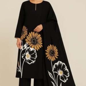 Hand painted lawn shirt